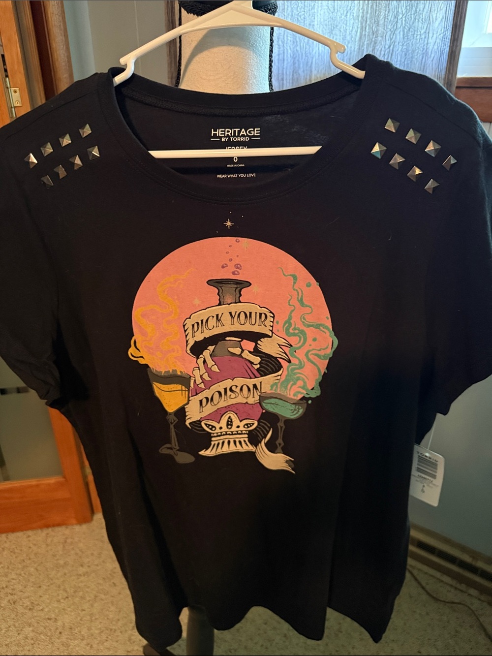 torrid Black Jersey Tee Pick your poison